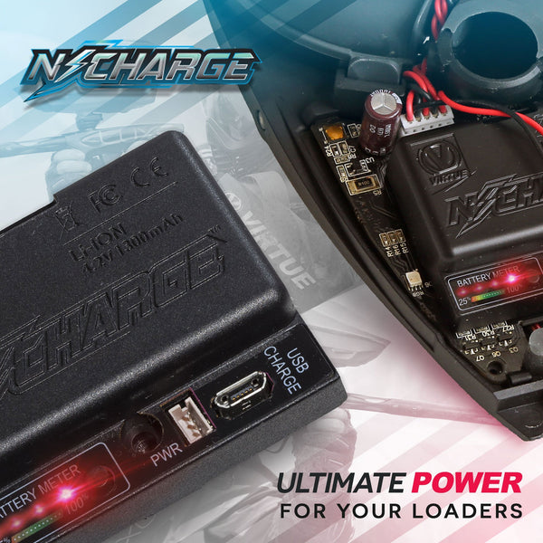 Virtue N-Charge Rechargeable Battery Pack - Spire, CTRL & Rotor