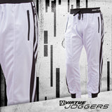 Virtue Jogger Pants - Built to Win - White Stripes